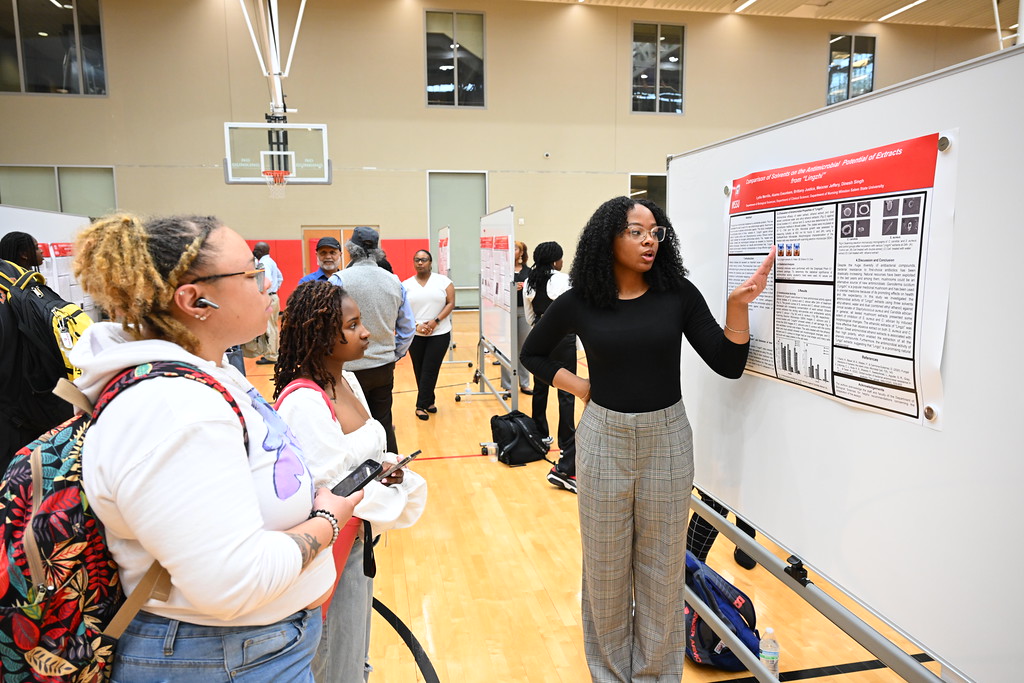 students, poster presentation
